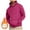 Hot Pink, variant on ZCFZJW Mens Fashion Sherpa Fleece Lined Warm Hoodies Regular Fit Casual Long Sleeve Drawstring Hooded Pullover Tops Trendy Cozy Athletic Sweatshirts with Pockets M