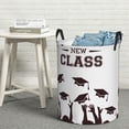 thumbnail image 5 of Laundry Basket, Congratulation New Class Laundry Hamper Waterproof Laundry Bag Clothes Hamper Laundry Bin with Handles for Bedroom, Living Room, Kids Room, 5 of 6
