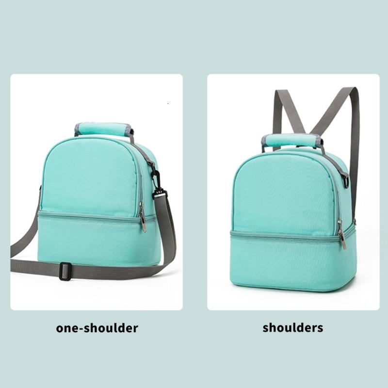 CEORPER Spacious Organized Milk Backpack Insulated Thermal Diaper Bag for Moms
