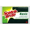 Scotch-Brite Basic Heavy Duty Scrub Sponge, 1 pk