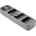 thumbnail image 1 of KAIYANG Organizador de cubiertos dividido Bandeja compacta para cubiertos - (gris) Talla única, 1 of 4