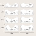 thumbnail image 4 of T-Shirt Ruler Guide, 8 Pieces High Precision T-Shirt Alignment Tool, Portable High Quality Round Collar Centering and Calibration Tool Ruler, 4 of 5