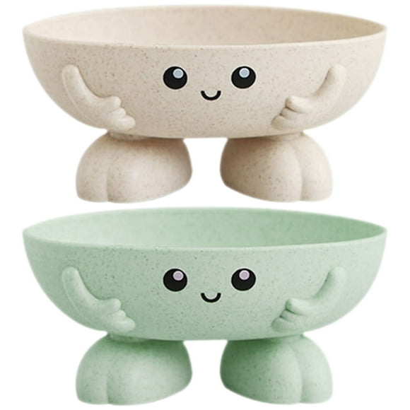 2 jaboneras con dibujos animados para cocina y baño