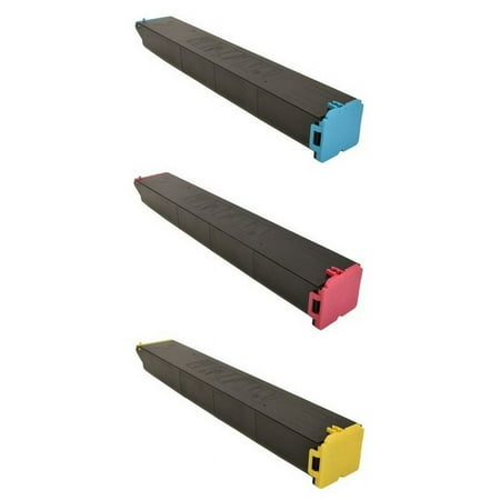PrinterDash Compatible Replacement for SHPMX-60NTCMY - MultiColor Combo Pack price history on PriceWatchPro