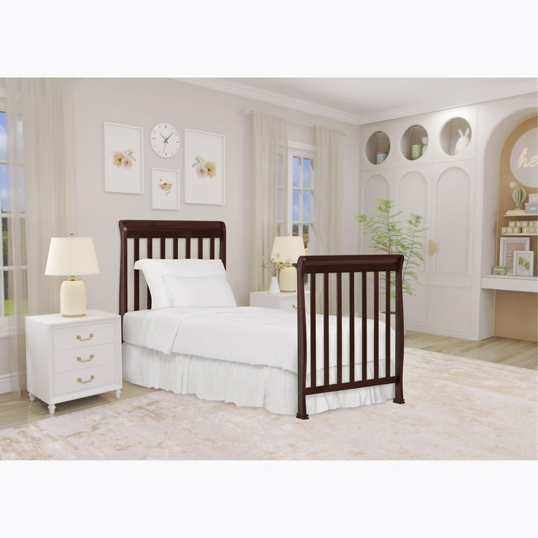 Dream On Me Violet 7 in 1 Convertible Crib Espresso Walmart