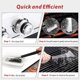 thumbnail image 3 of Barbecue Brush, 3 in 1 Barbecue Cleaning Brush with Scraper, Stainless Steel Bristles for Quick & Efficient Cleaning of All Grills, 3 of 5
