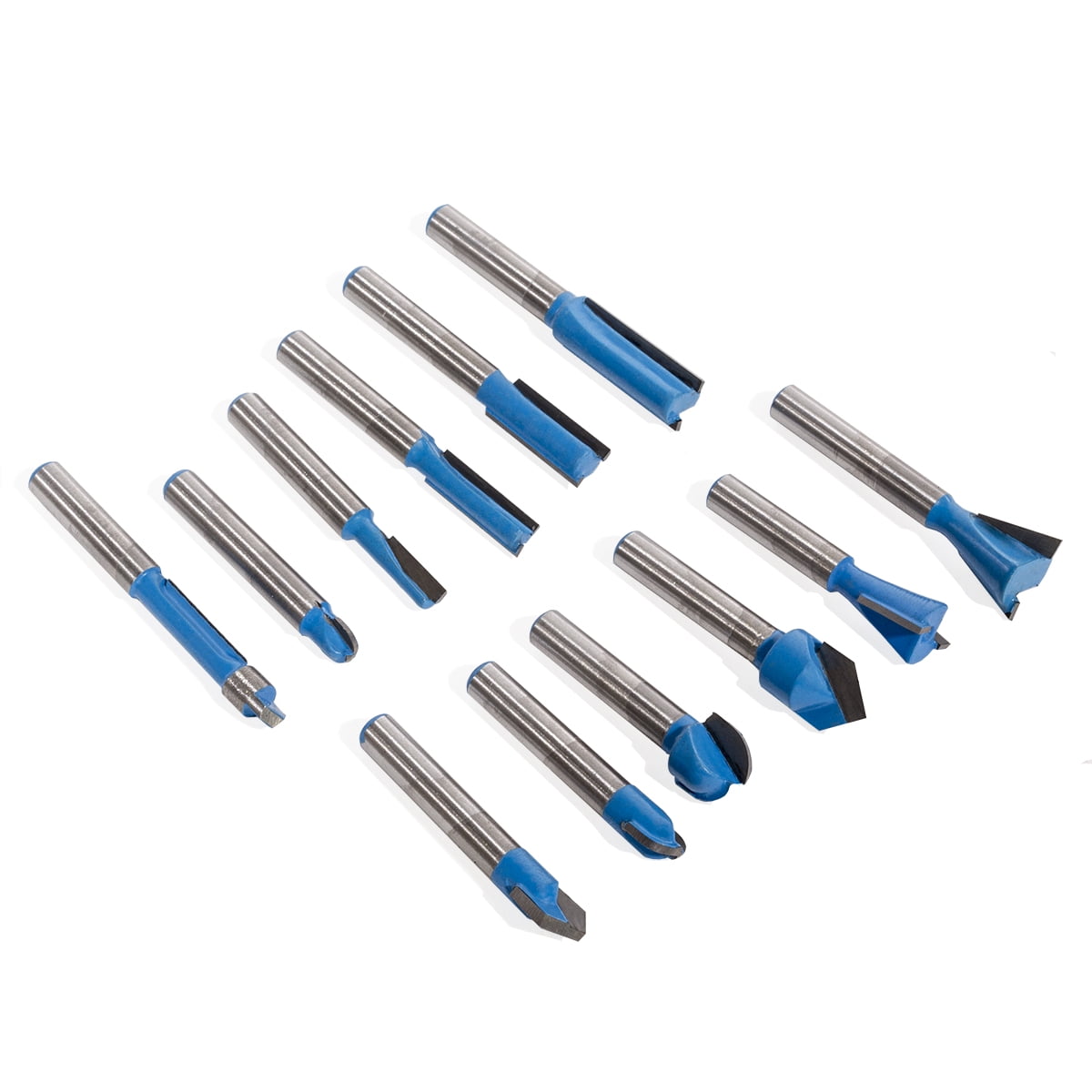 ROUTER BITS SET 50 piece 1//2 shank CARBIDE Aluminum Case NEW