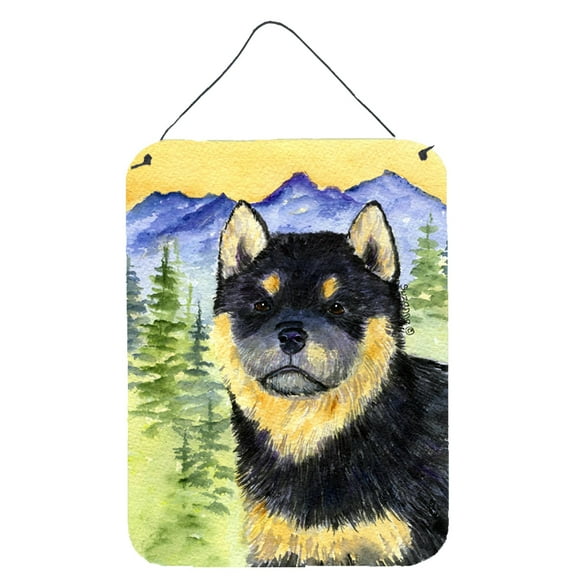 Shiba Inu Aluminium Metal Wall or Door Hanging Prints