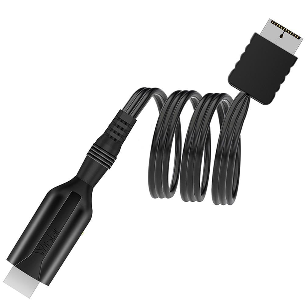 for Playstation 2 PS2 To HDMI-Compatible Adaptor Cable HD RCA AV Audio Video ▲ε R4D6