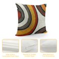 thumbnail image 4 of Creowell  Boho Abstract Throw Pillow Covers  Tufted Sun Pillow Covers Colorful Mid Century Modern Pillow Covers Boho Pillows Decorative Throw Pillow Case for Bed Couch Living Room, 4 of 5