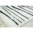 thumbnail image 6 of Rugs America BT10A Daydream White Stripe Modern White Area Rug, 2'6"X4'0", 6 of 6