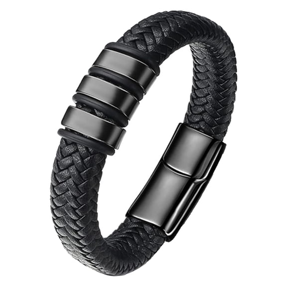 Urn Bracelet for Ashes for Women Men Woven Leather Rope Wrap Cremation Jewelry Cremation Urn Bracelet for Ashes