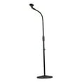 thumbnail image 2 of Floor Mic Stand Microphone Holder Rack Boom Arm Metal Construction Adjustable Height for Singing Stage Studio Use, 2 of 9