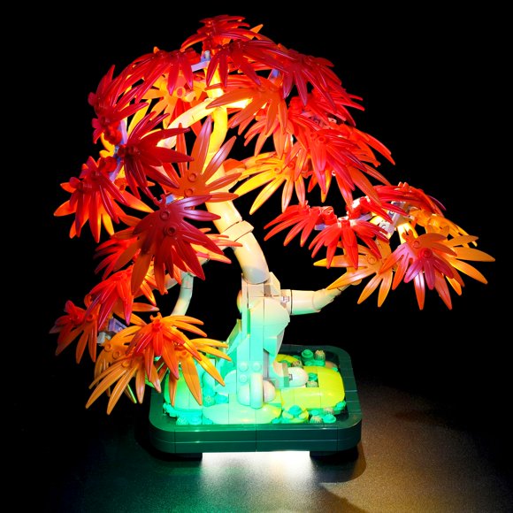 Kit de Luces LED flashebrick FB66026 para Lego Japanese Red Maple Bonsai Tree 10348