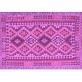 thumbnail image 1 of Ahgly Company Indoor Rectangle Oriental Purple Traditional Area Rugs, 4' x 6', 1 of 4
