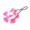 pink white-L, variant on Headgear Hat For Small Pet Dogs Cats Wide Brimmed Breathable Fabric Outdoor Fisherman Hat