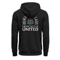thumbnail image 3 of Men's 1863FC  Black Newcastle United True Glory Fleece Hoodie, 3 of 3