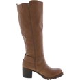 thumbnail image 5 of Sun + Stone Womens Corah Tall Zip Up Knee-High Boots, 5 of 5