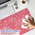 thumbnail image 2 of Stay Positive! Extra-Large Golden Mousepad with Non-Slip Rubber Base - Waterproof, Stitched Edges for Gaming, Office, and Home use - Adds Elegance to Any Desk Setup, 2 of 7