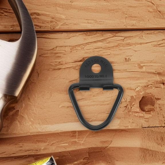 GOOHOCHY Cargo Tow Hook D-Ring Tie-Down Anchor For Loads On Trucks Bumper Mount Trailers Towing Hook Metal D-Ring Tie-Down For Kayaks Motorcycles Atvs