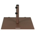 thumbnail image 1 of Gymax Base de Parasol de Patio 50 Lb Support 24 Pieds' Extérieur Carré Poignée de Marché Roue, 1 of 10