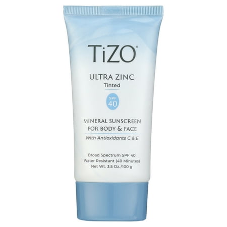 TIZO Age Defying Fusion tinted Ultra Zinc Body & Face Sunscreen SPF 40 3.5 oz