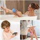 thumbnail image 4 of Esponja de baño exfoliante súper suave, 4 esponjas de baño exfoliantes, esponja de baño exfoliante corporal, esponja de baño exfoliante para mujeres, hombres y niños ER, 4 of 5