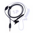 thumbnail image 1 of Security Headset Anti-radiation Spiral Tube Earpiece With 3.5 mm Headphone Jack For  Or Android Devices, 1 of 7