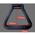 thumbnail image 3 of Anillos de gimnasia Laklulu de 2 piezas con correas de hebilla ajustables, anillos de fitness profesionales con bandas antideslizantes que absorben el sudor, perfectos para entrenar, rojo, 3 of 5