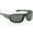 Matte Black/Smoke, variant on Reefline Polarized Sunglasses - Matte Black/Smoke Blue Mirror