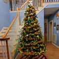 thumbnail image 4 of Northlight 50' X 4" Gold Tinsel Artificial Christmas Garland - Unlit, 4 of 4