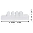 thumbnail image 2 of Miangastore Accessoires Épingle à Cheveux Diy Silicone 100 Pcs 0.4 Po, 2 of 8