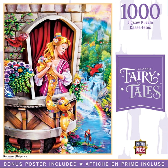 MasterPieces 1000 Piece Jigsaw Puzzle For Adults - Rapunzel - 19.25"x26.75"
