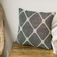 thumbnail image 2 of MDR Trading Inc. FP-IMT-008_Q01 Black And Cream Patterned Cushion Cover, 2 of 2