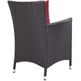 thumbnail image 5 of Modway Convene 7 Piece Outdoor Patio Dining Set in Espresso Red, 5 of 7
