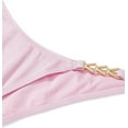 thumbnail image 6 of Victoria's Secret Swim Gold Chain Strap Push Up Padded Racerback Bikini 2 Piece Set Lusty Lilac Size 36C/Medium NWT, 6 of 6