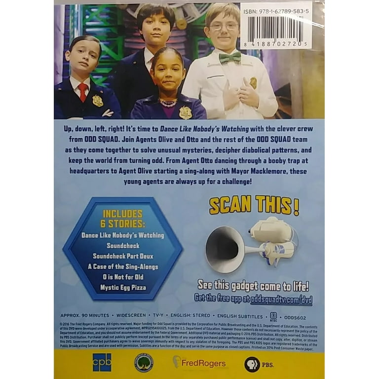 Odd Squad: Dance Like Nobody Is Watching - Walmart.com