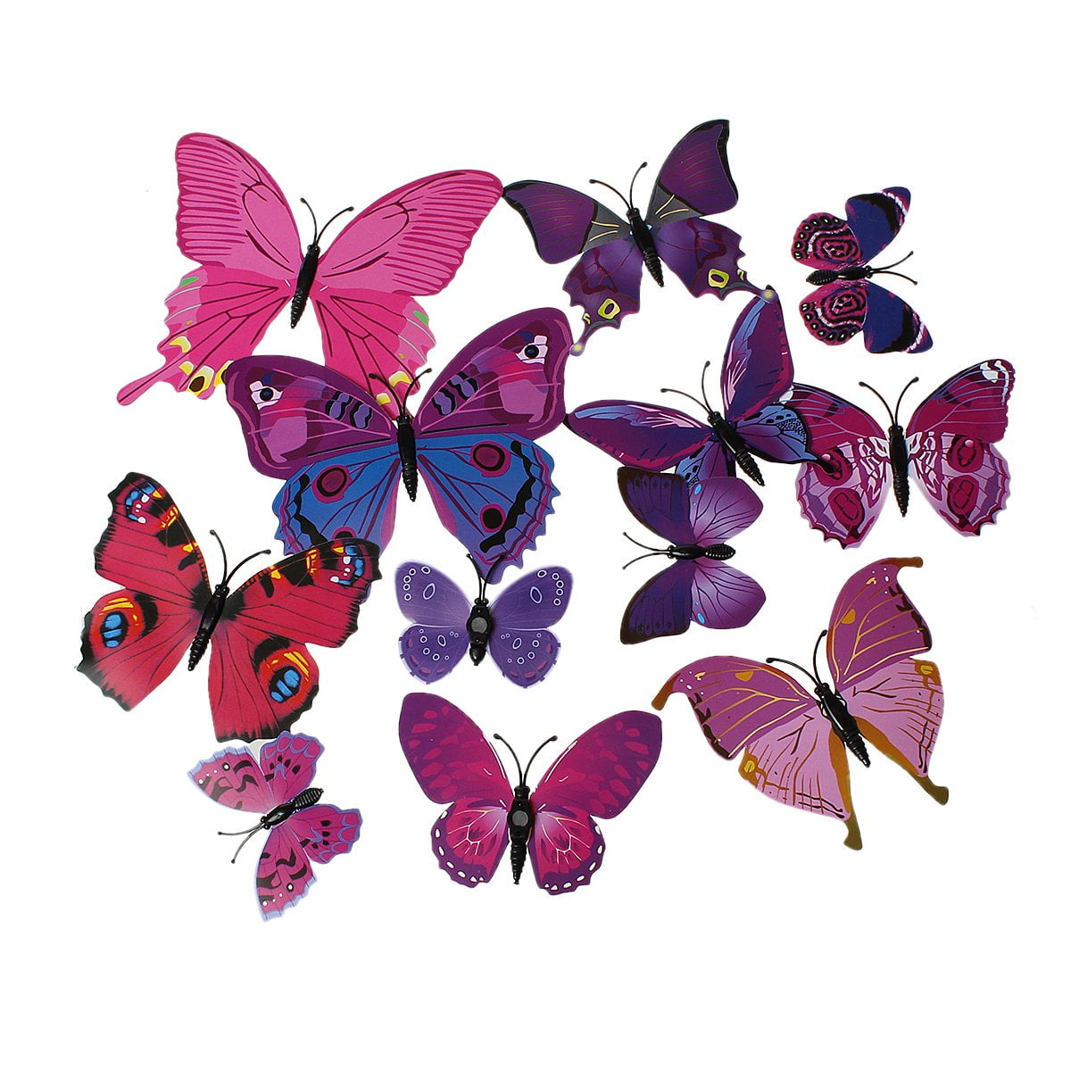 Purple Butterfly Personalised Jumbo Fridge Magnet 