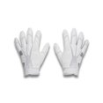thumbnail image 1 of Guantes de fútbol Under Armour Blur para hombre, blancos, talla L, 1 of 2