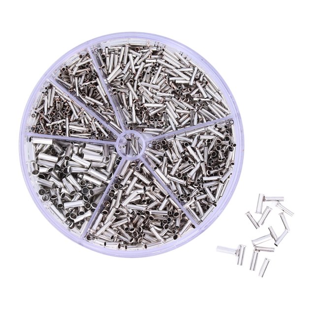 Kit de 1900 terminales de crimpado Bling Bling conector de casquillo de cable sin aislamiento 0,5 a 2,5 mm²