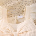 thumbnail image 6 of Shachafan Girls Sleeveless Flutter Dress With Bowknot Backless Summer Casual Party Wear Toddler Baby Floral Print Outfit Girls Holiday Outfits, 6 of 9