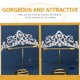 thumbnail image 4 of unbranded Tiaras De Aleación Plateada Con Para Novia Accesorio De, 4 of 8