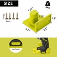 thumbnail image 3 of 2 Supports d'Outils pour + Support Mural avec Vis, 3 of 9
