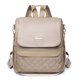 thumbnail image 4 of Nuevas mochilas para mujer, tendencia informal, bolso de mujer, bolso escolar de cuero PU, bolso de viaje de moda, mochila de estilo británico, mochila femenina, 4 of 5