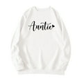 thumbnail image 2 of Sales Today Clearance Graphic Sweatshirts for Women I'M Just Here For My Nephew Sweatshirt Funny Aunt Gift Aunt Life Shirts For Women, 2 of 5