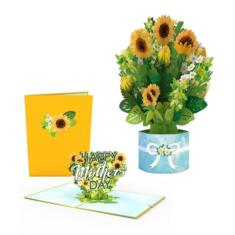 Sunflowers - Pop-Up Bouquet Card