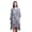 Amethyst, variant on Bimba Feather Short Caftan Midi Dress Beach Swimwear Cover up WomensKaftan-XL-3X