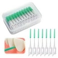 thumbnail image 2 of 160PCS Silicone Interdental Brushes, Soft Dental Picks for Teeth Cleaning, Reusable Gum Care Tooth Cleaning Sticks for Braces and Wide Teeth Gaps, 2 of 6