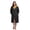 Black/Yellow, variant on Adoretex Unisex Waterproof Swim Parka, Quick-dry Warm Coat Water Sports Jacket for Adults & Kids-PK005-Black/Black-YS