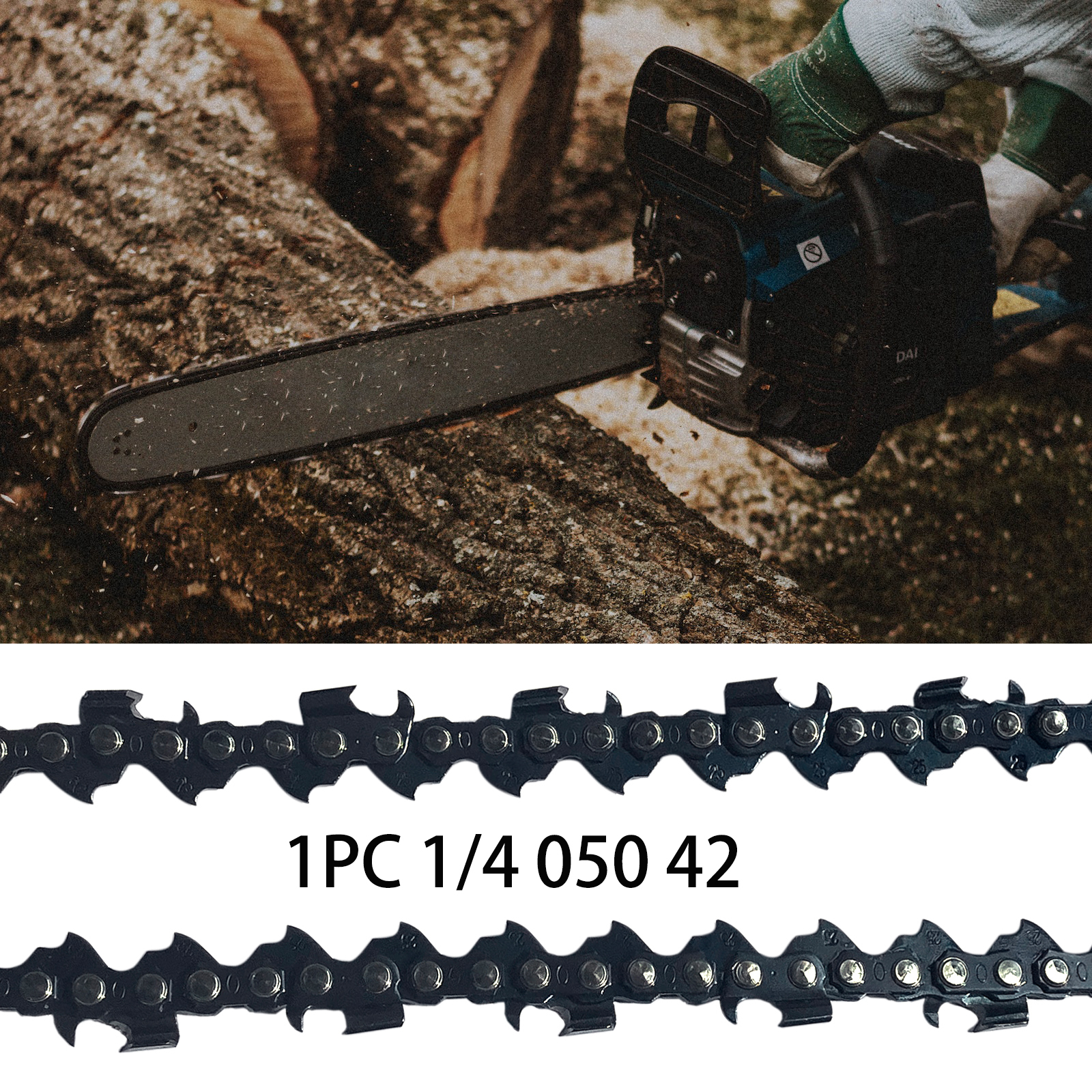 Inch Chainsaw Chain Replacement Chain for BLACK+DECKER Alligator Lopper  LLP120, LLP120B, LP1000, NLP1800 Chain Saw 1/4